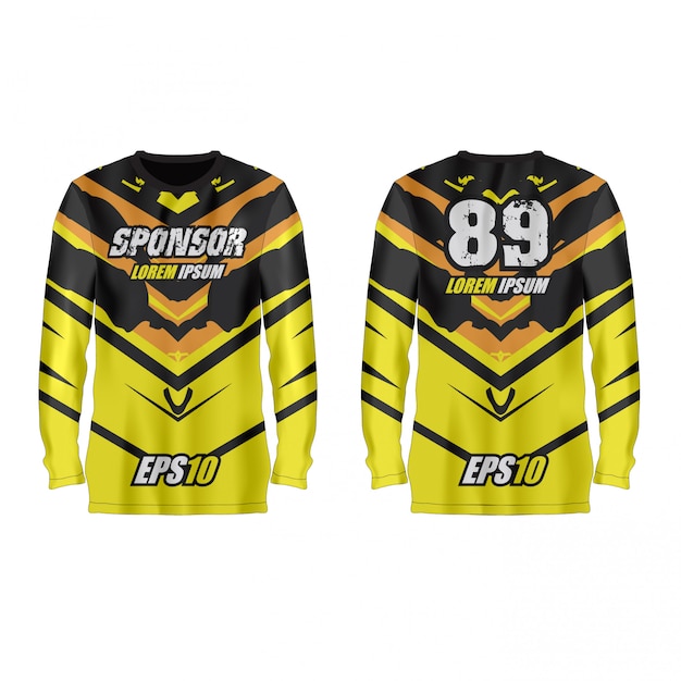 Premium Vector | Sport jersey illustration