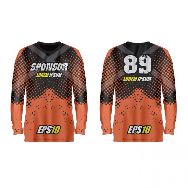 Sport jersey illustration