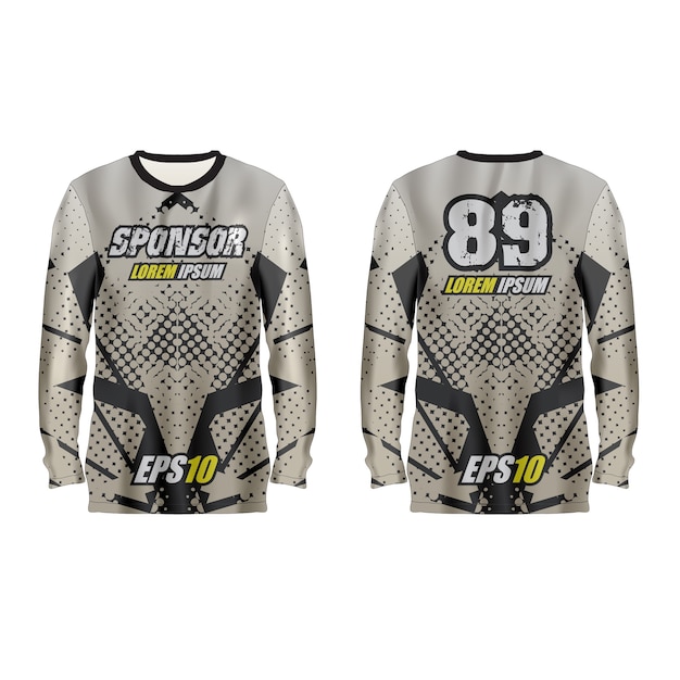 Sport jersey illustration