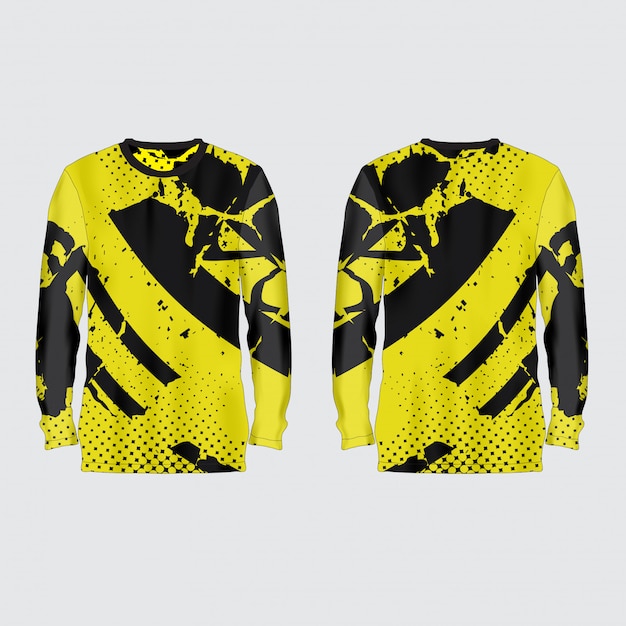 Vector sport jersey illustration