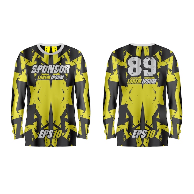 Sport jersey illustration