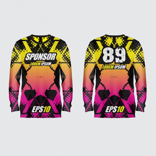 Sport jersey illustration