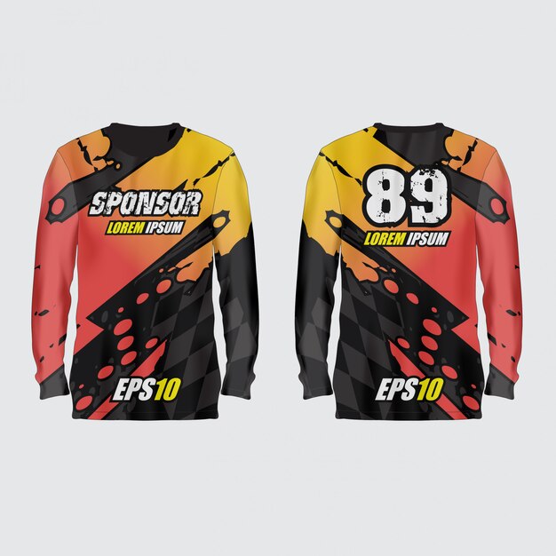 Sport jersey illustration