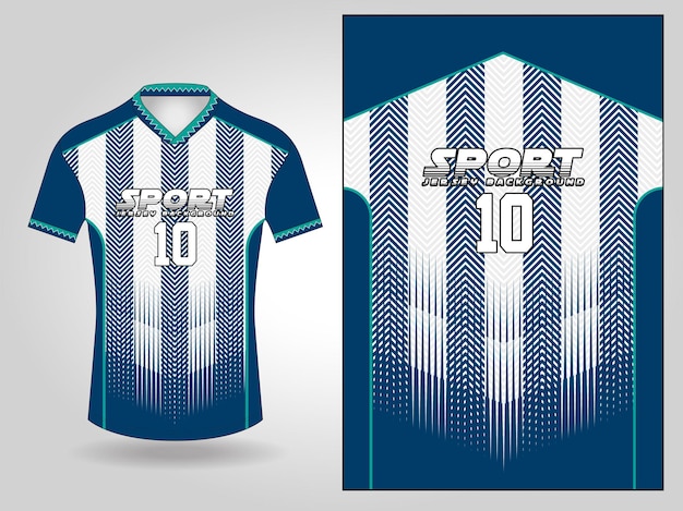 Premium Vector | Sport jersey pattern design