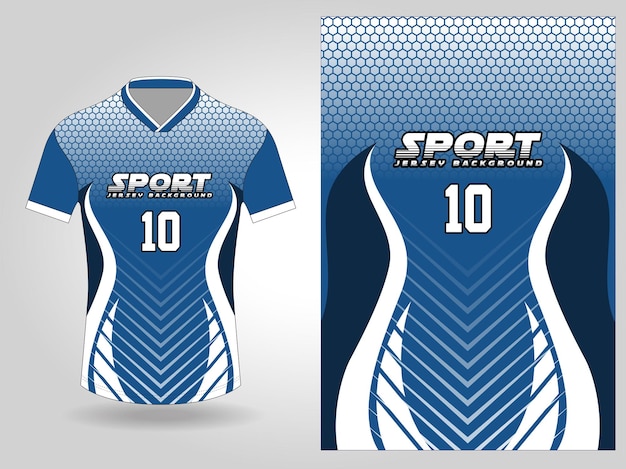 Sport Jersey Pattern Design