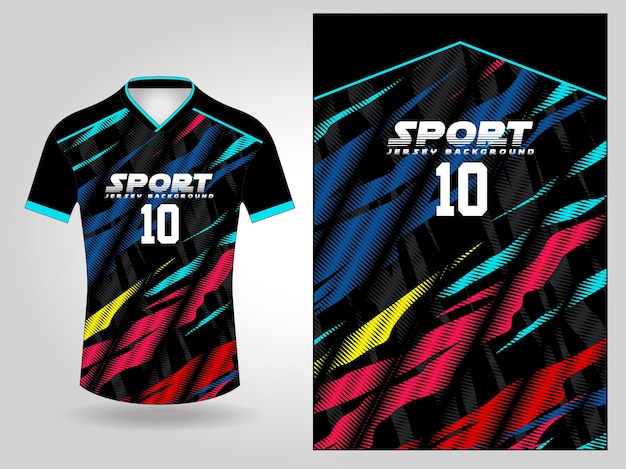 Modello di maglia sportiva