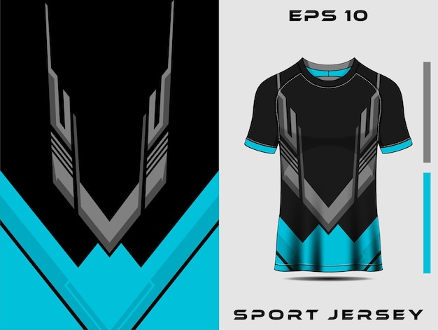 Sport jersey sjabloon race jersey ontwerp voetbal jersey