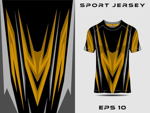 Sport jersey sjabloon race jersey ontwerp voetbal jersey