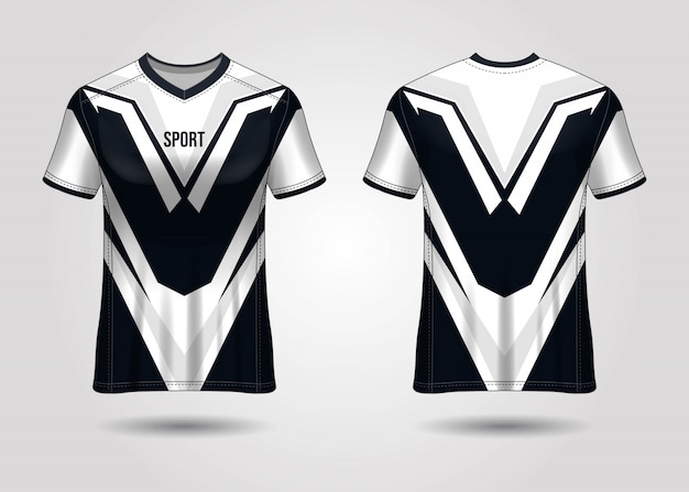 Sport Jersey sjabloonontwerp