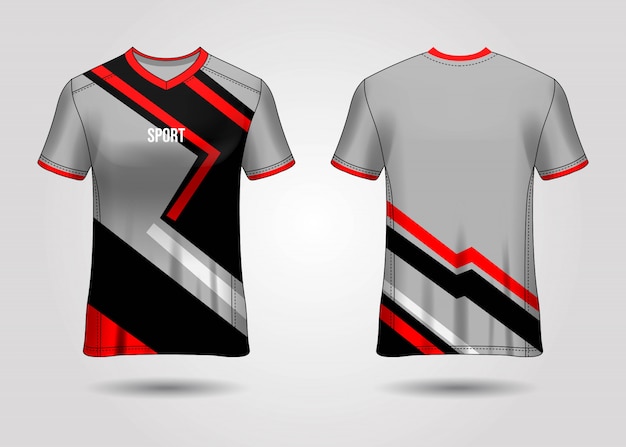 Sport Jersey sjabloonontwerp