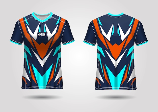 Sport Jersey sjabloonontwerp