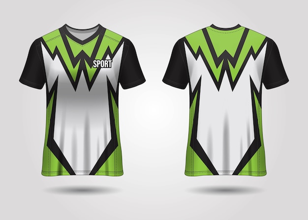 Sport Jersey sjabloonontwerp