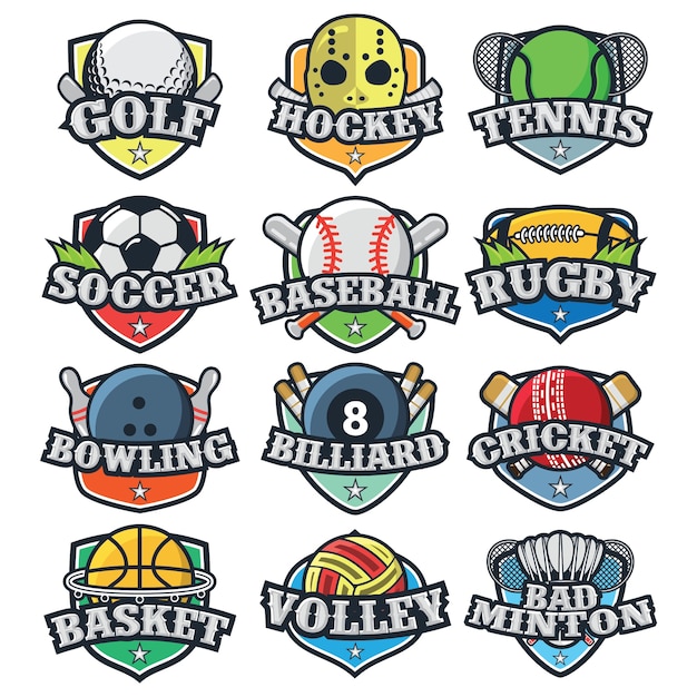 Sport logo illustratie vector