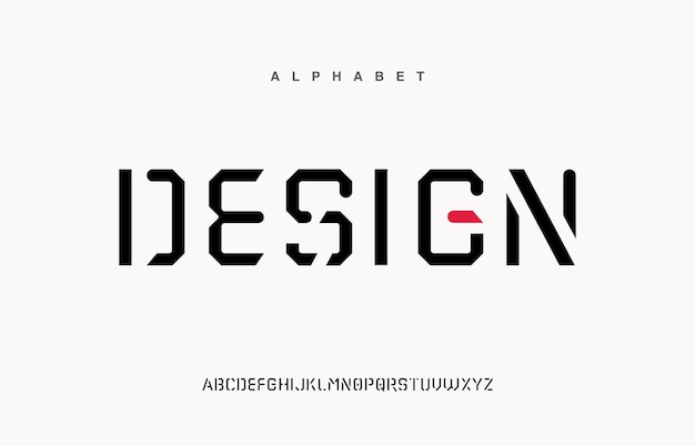 Sport modern urban alphabet fonts. typography, abstract technology, fashion, digital, future creative logo font.