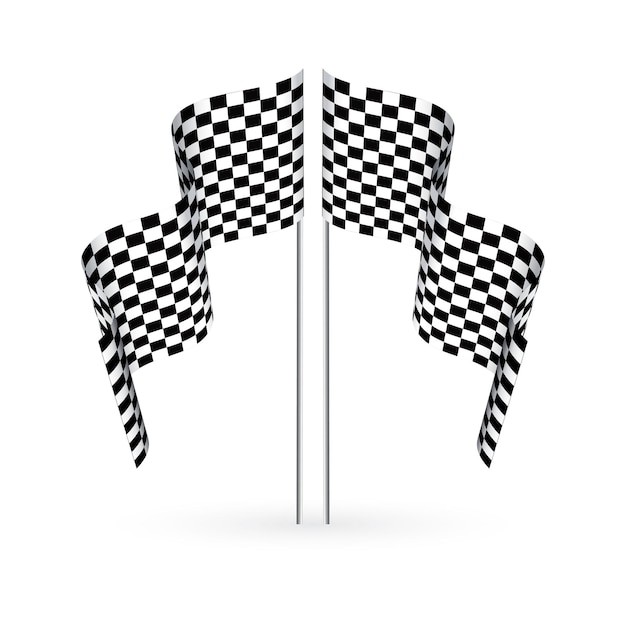 スポーツ レース チェッカー フラグ 2