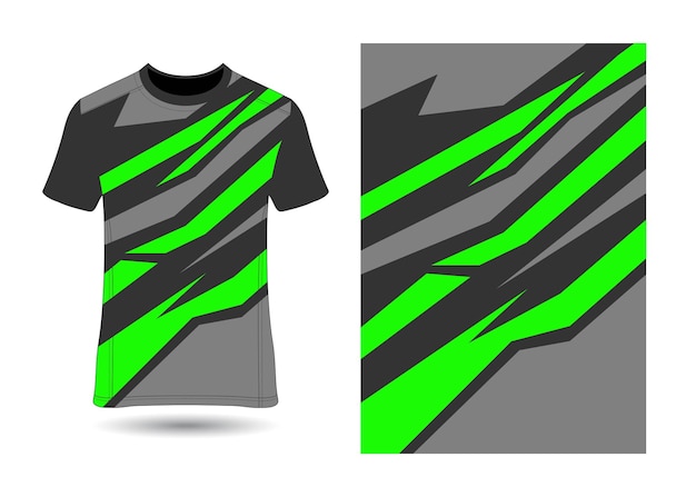 Sport racing background with t-shirt sport design vector