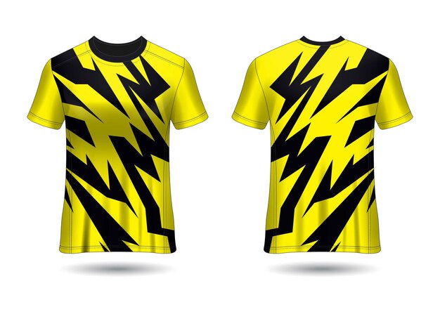 Sport Racing Jersey Ontwerp Vector