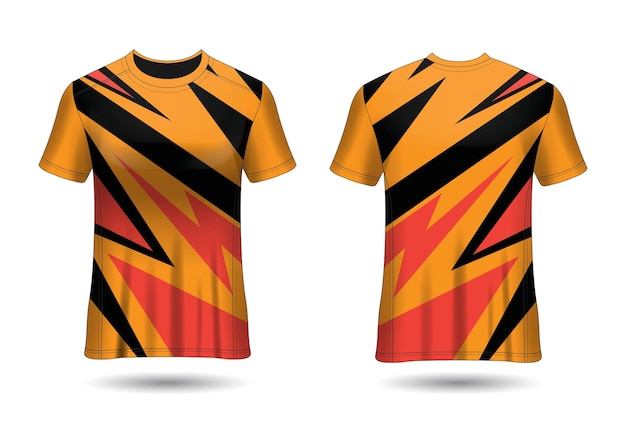 Sport racing jersey ontwerp vector