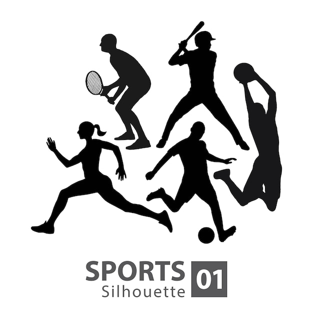 Sport silhouet 01