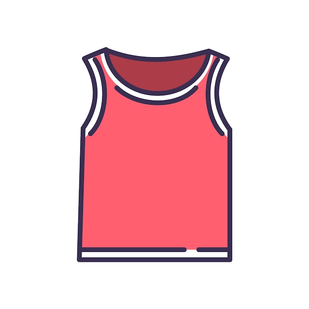 Sport Singlet and vest Vector design