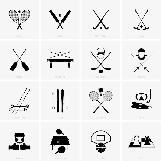 Sport symbols