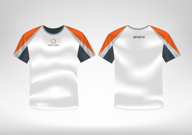 Vector sport t shirt design template