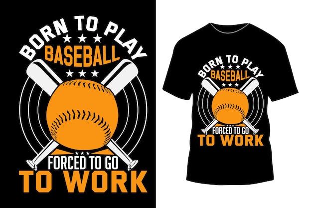 Vector sport t-shirt ontwerp honkbal t-shirt ontwerp