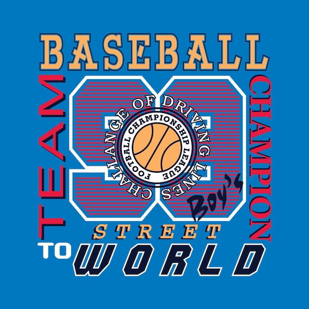 Sport tee basketbal typografie voor print illustratie t-shirt vector kunst vintage