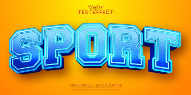 Sport Text Effect Editable 3d Team And Football Text Style