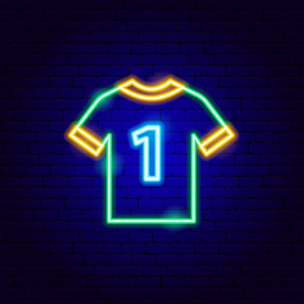 Sport TShirt 1 Neon Sign