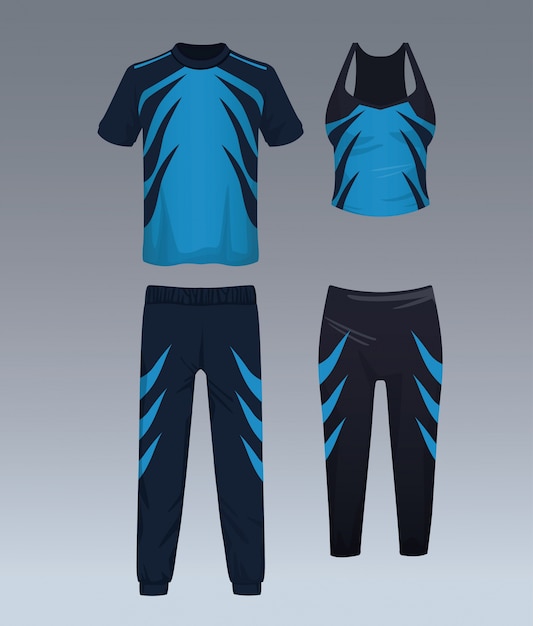 Sport wear for mens and womens 