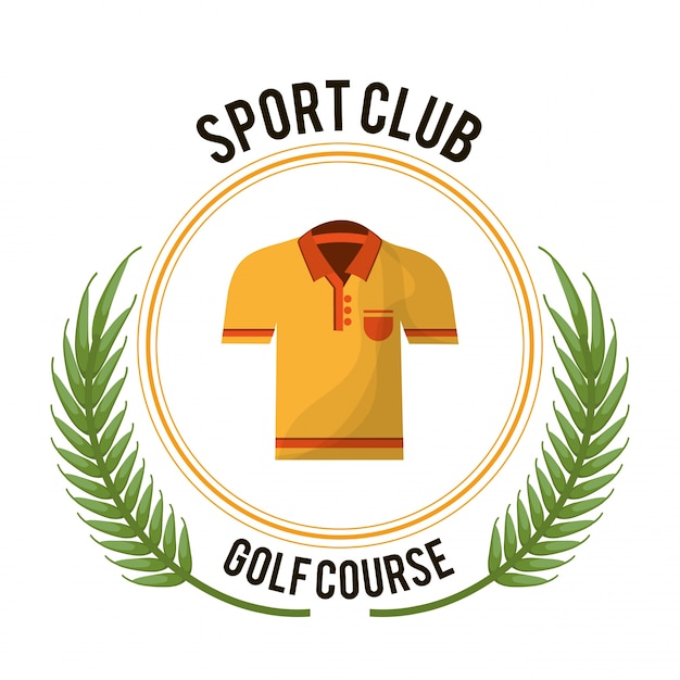 Sportclub golfbaan t-shirt