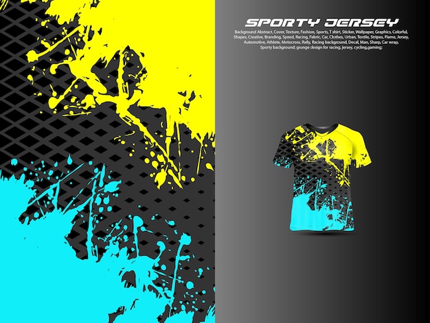 Sportief Jersey Extreme Grunge 003