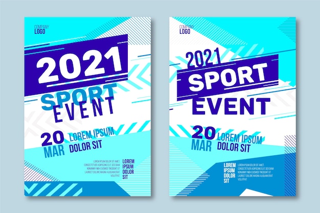 Sporting event poster