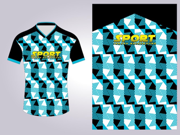 Sportjersey patroon