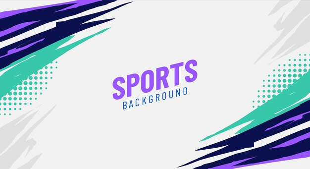 Vector sports background design