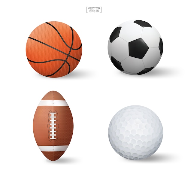 Sports ball set.