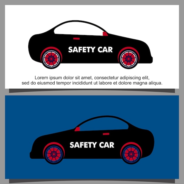 Modello di progettazione del concetto di auto sportiva