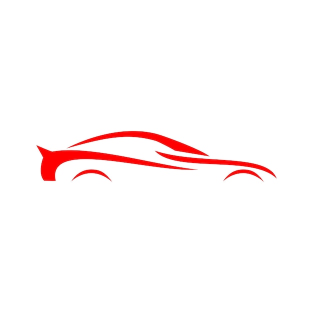 Vector sports car logo automotive logo