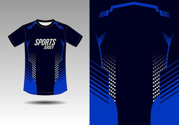 Sports esports racing jersey background vector