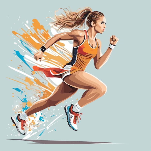 Vector sports illustration vector