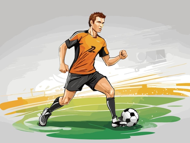 Sports illustration vector