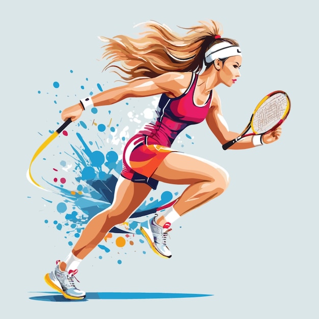 Sports illustration vector