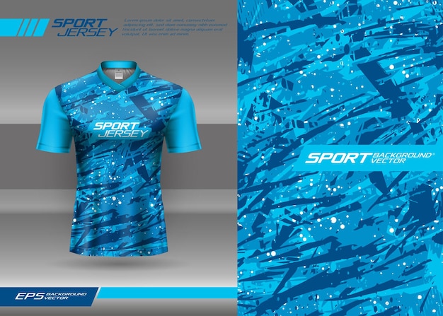 Sports jersey abstract texture design for sublimation football racing gaming motocross cycling