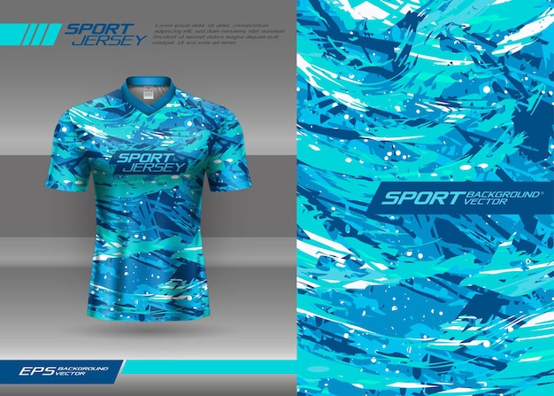 Vector sports jersey abstract texture design for sublimation football racing gaming motocross cycling