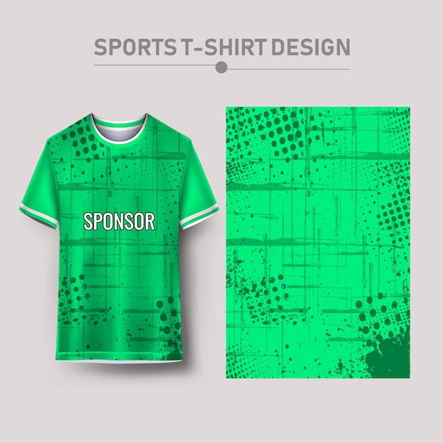 Sports jersey and background Design