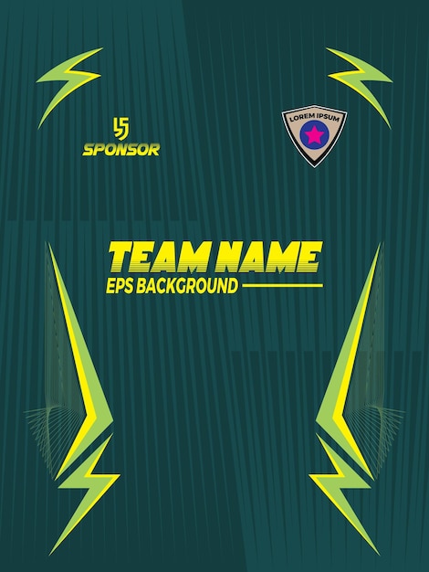 Sports jersey background eps