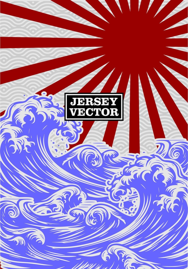 Vector sports jersey background