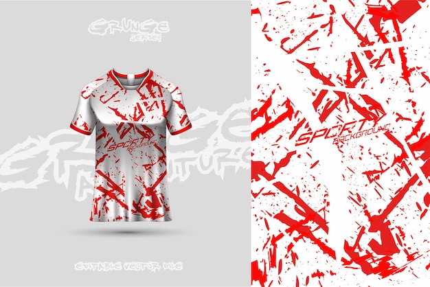 Vettore disegno di maglie sportive per calcio, corse, giochi, maglie di sfondo, design di avvolgimento di poster, ecc.