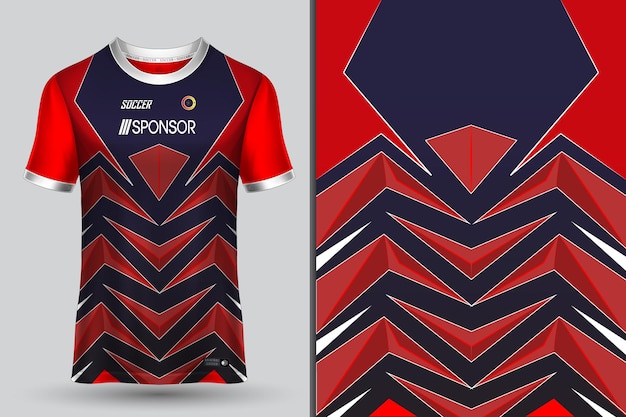 Sports jersey design for sublimation